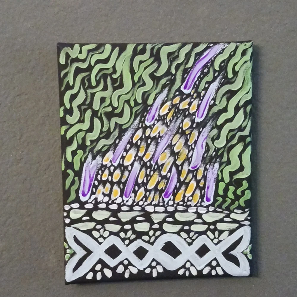 Abstract Handpainted Artwork - Picture 7 of 8